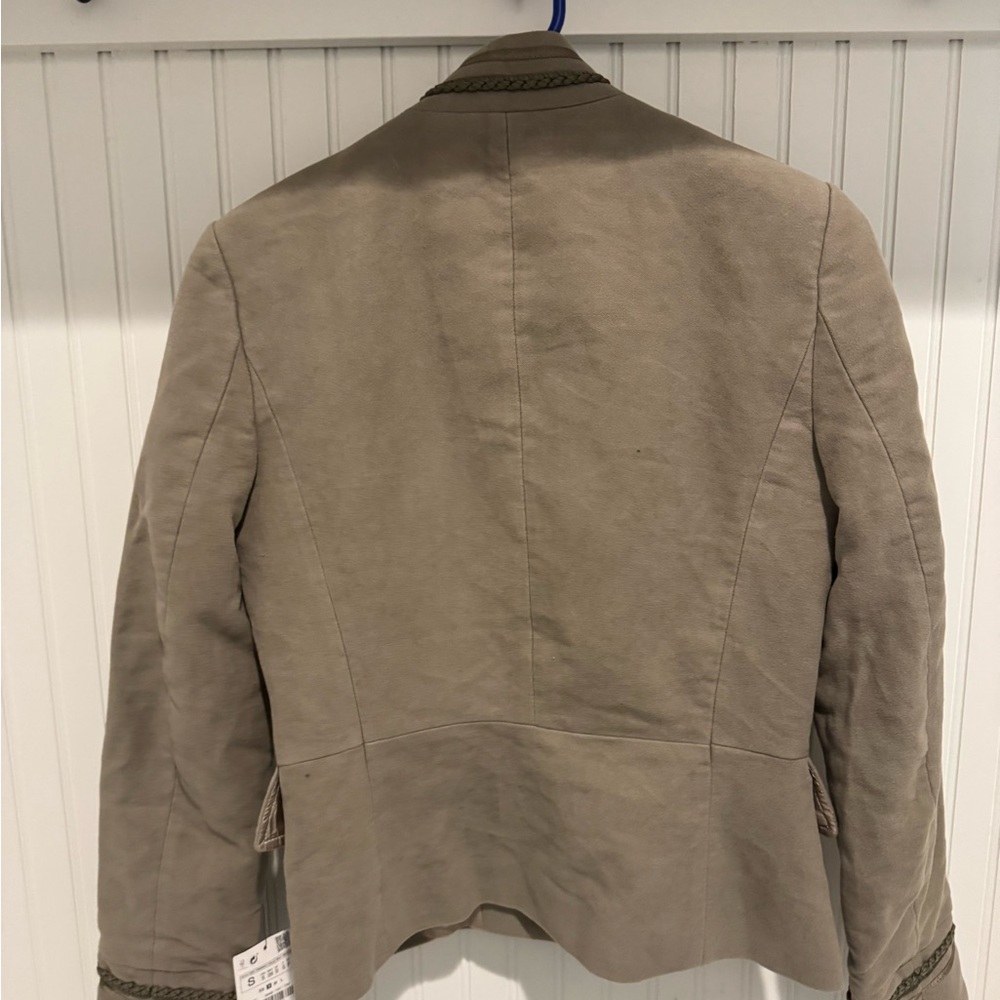 Zara Basic Collection Gray Blazer - Picture 4 of 6
